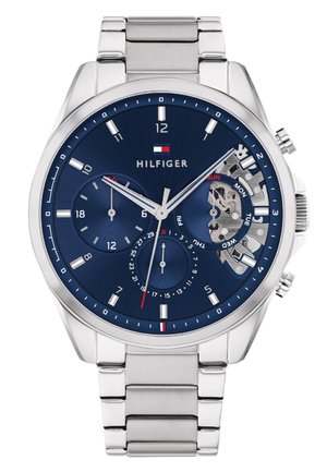 Tommy Hilfiger Chronografické hodinky - silver coloured blue