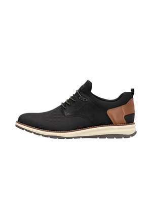 Chaussures à lacets - urbanschwarz nougatbraun