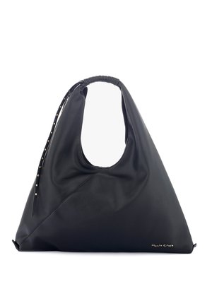 WITH FRINGES AND STUDS - Borsa a mano - black