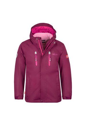 MYRDAL 3IN1 PRO - Outdoorjacke - plum fireberry mauve