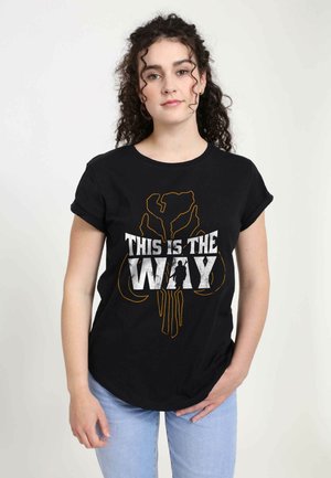 Star Wars STAR WARS: THE MANDALORIAN WAY - T-shirt print - black