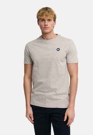 Kronstadt T-shirt basic - sand mix