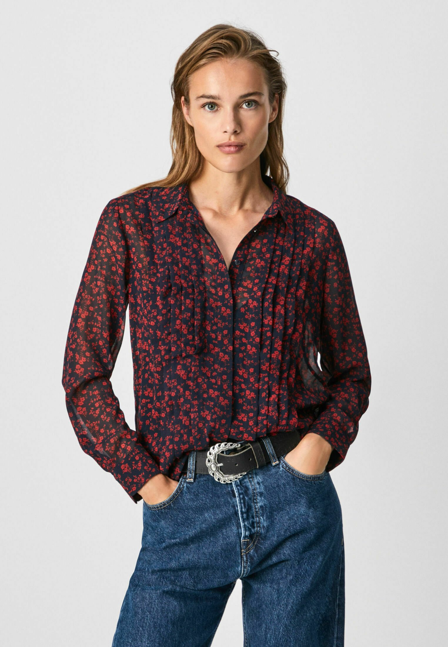 Pepe Jeans DIANA - Camicia - multi/blu scuro - Zalando.it