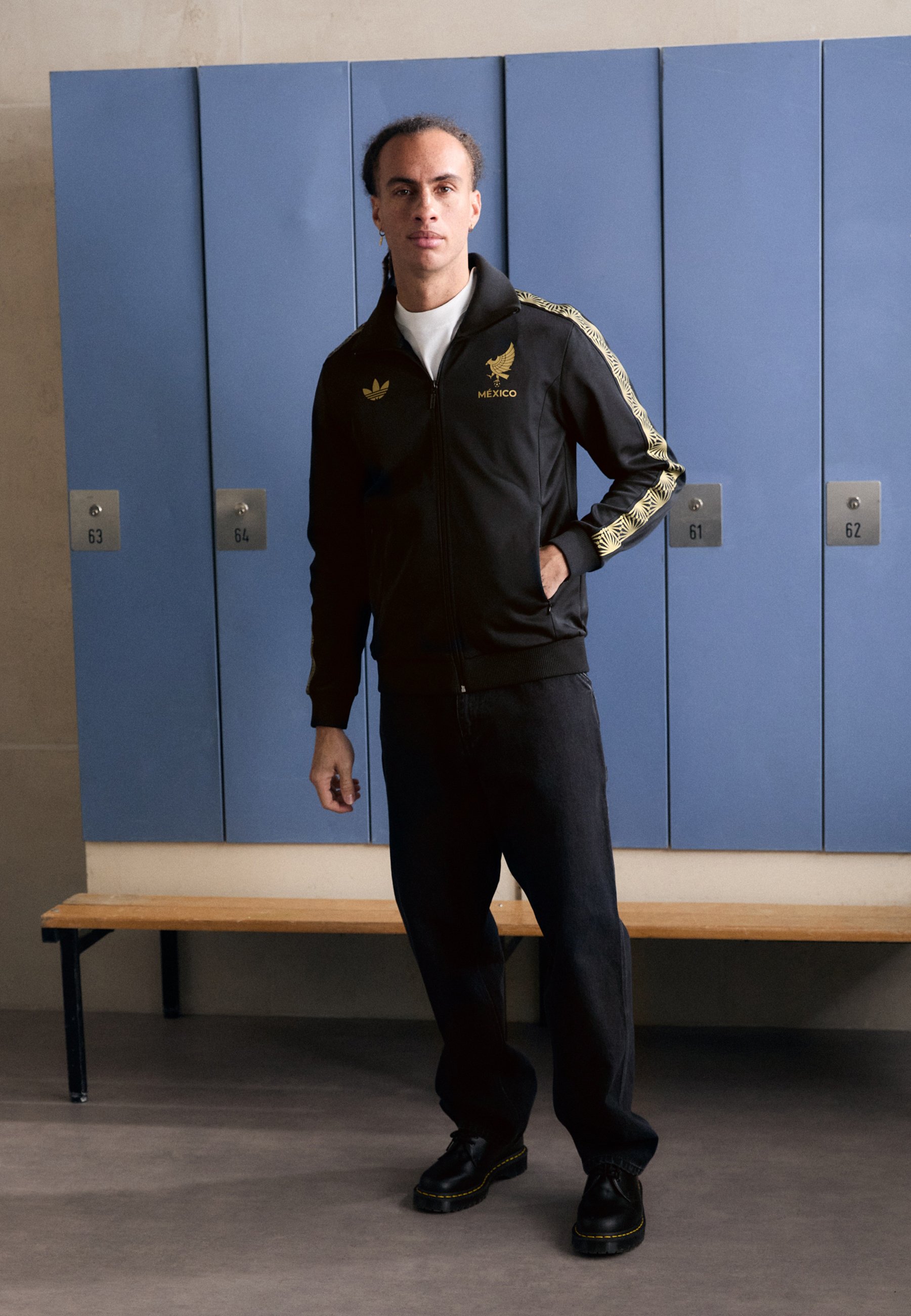 adidas Originals MEXICO 2025 JACKET - Nationalmannschaft - black