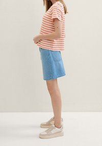 TOM TAILOR DENIM Falda acampanada - light-blue denim