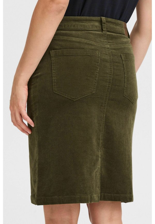 PZSALLY - A-line skirt - grape leaf3