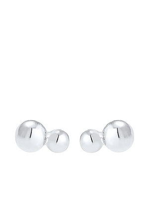 Elli DOUBLE GEO - Boucles d'oreilles - silver-coloured