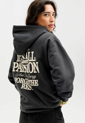 PULLOVER JXBRENDA - Sweat à capuche - phantom