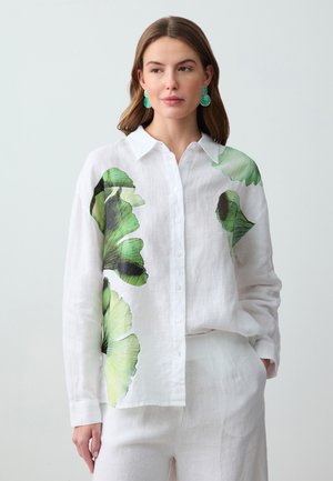 Jimmy Key Button-down blouse - white
