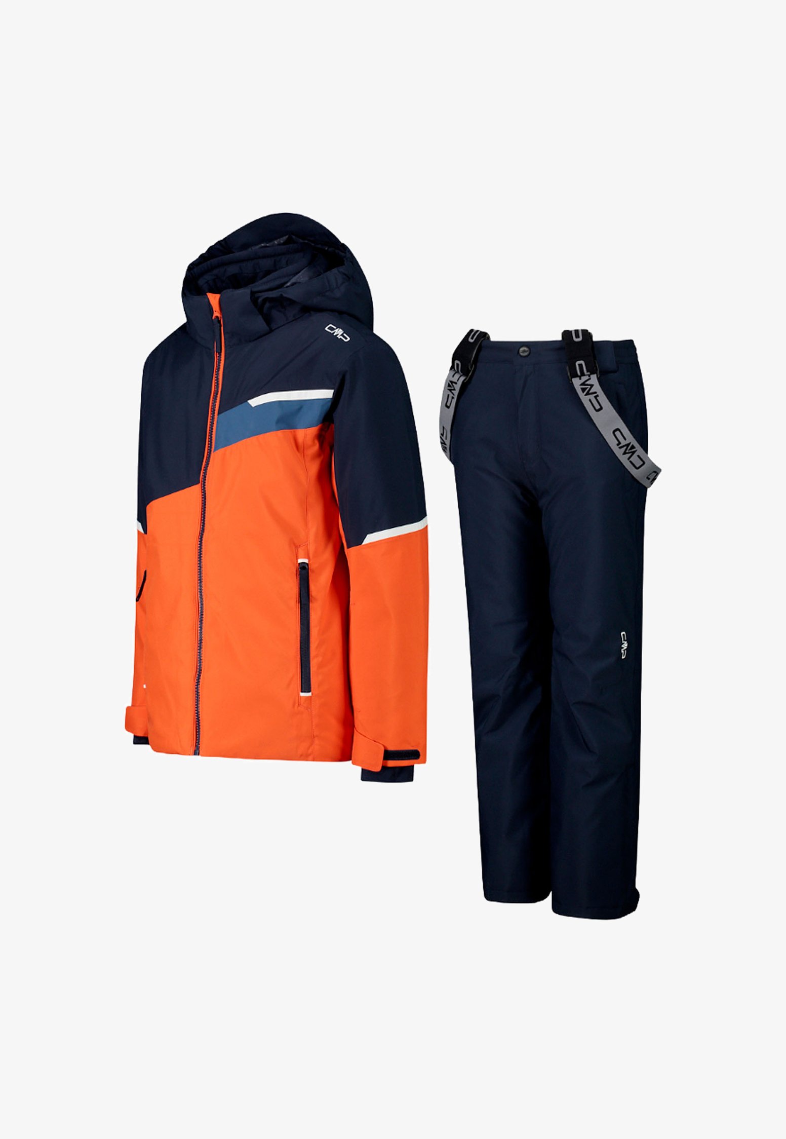 CMP Tuta Unisex Bambini In Cotone Elasticizzato - Maglietta Manica Lunga E Leggings Capri Con Stampe Star E Dance Star
