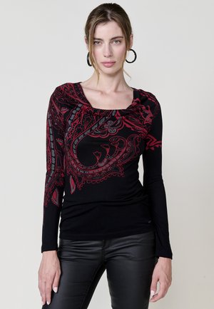 PRINTED  - Blouse - black