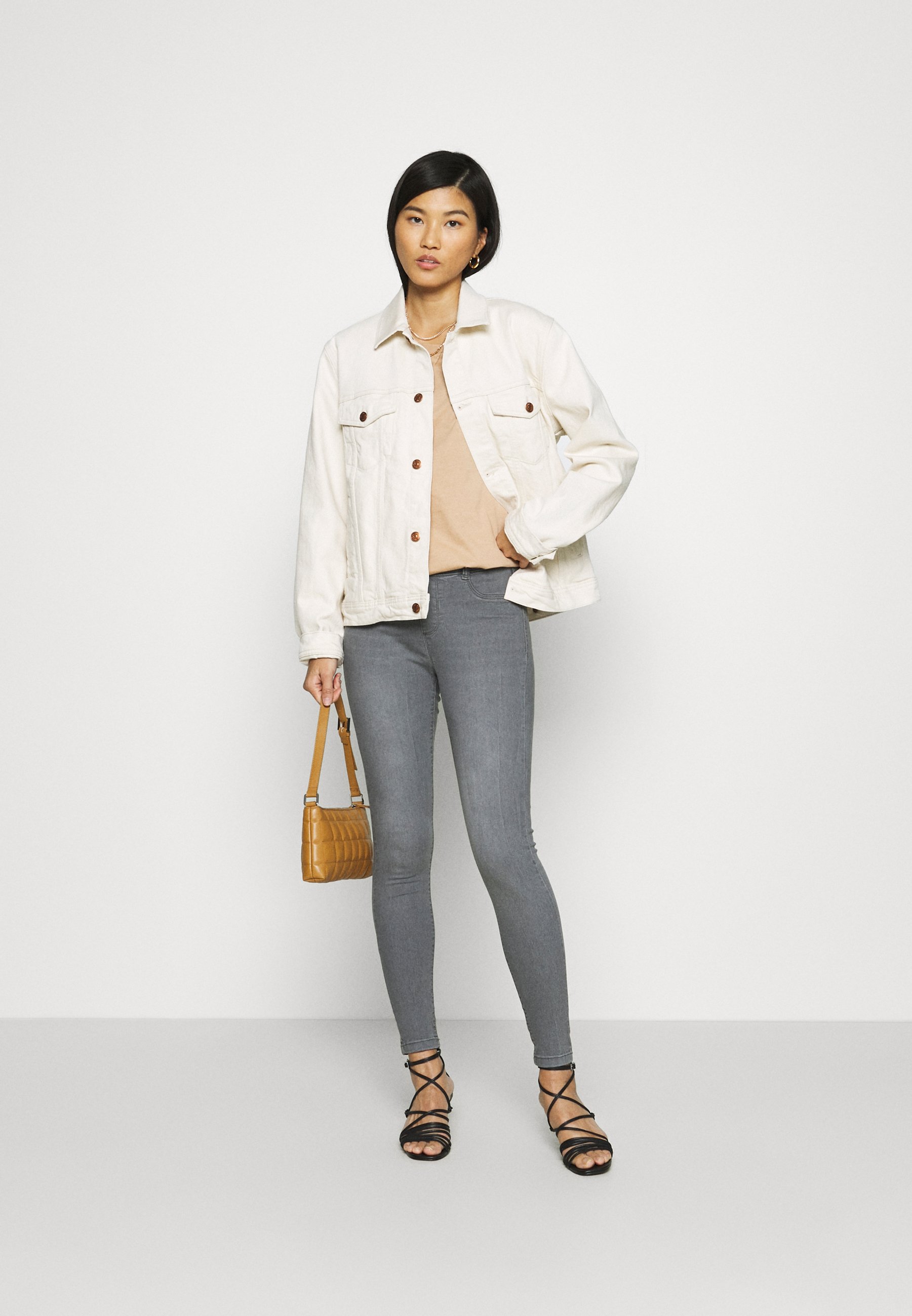 Dorothy Perkins EDEN - Jeggings - grey 