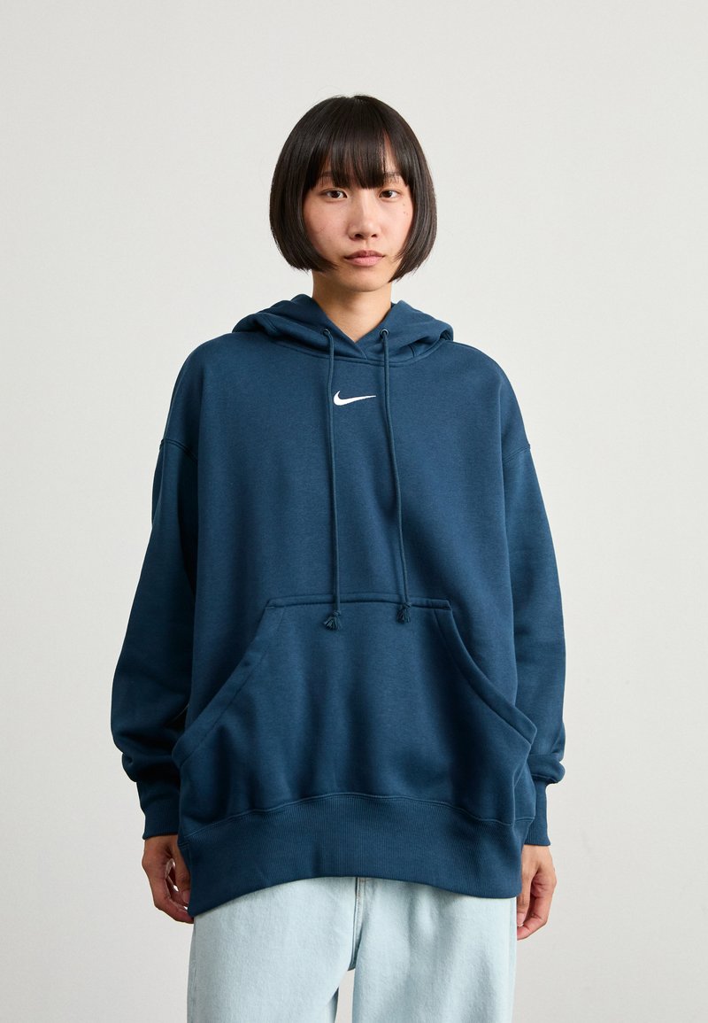 Nike Sportswear HOODIE - Camisola - armory navy/sail