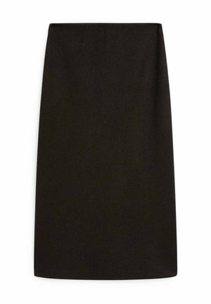 Massimo Dutti LONG - Maxi skirt - brown