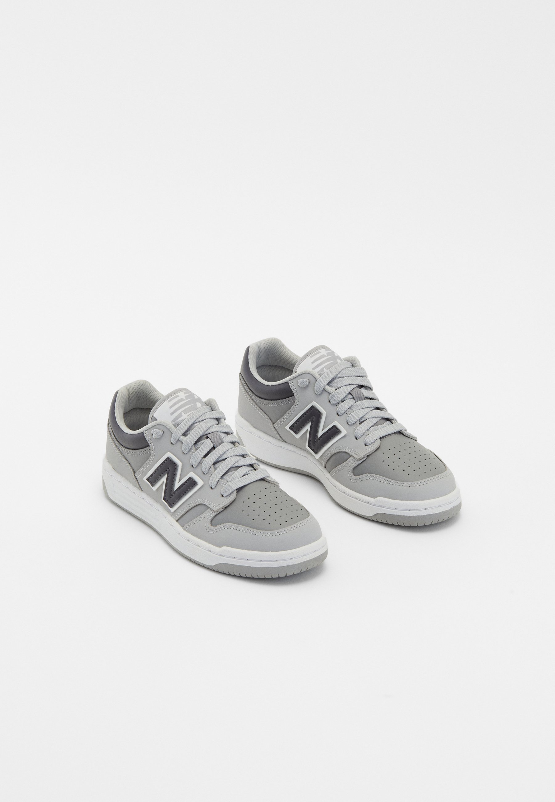 New Balance BB480 UNISEX - Sportbačiai - grey/pilka - Zalando.lt