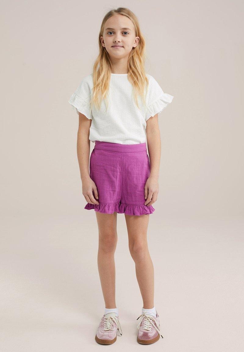 WE Fashion Printtipaita - white