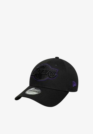 New Era, LOS ANGELES LAKERS OUTLINE 9FORTY CAP NEW ERA SCHWARZ - Cap - schwarz