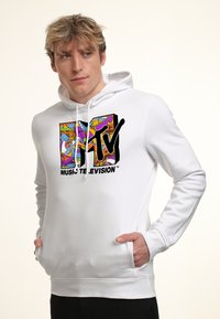 Henry Tiger MTV OLD SCHOOL COOL - Jersey con capucha - white