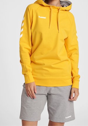 Sweat à capuche - yellow