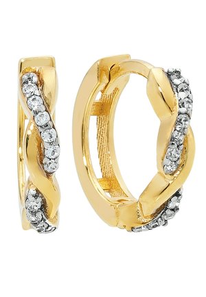 RANKE - Boucles d'oreilles - goldfarben/weiß
