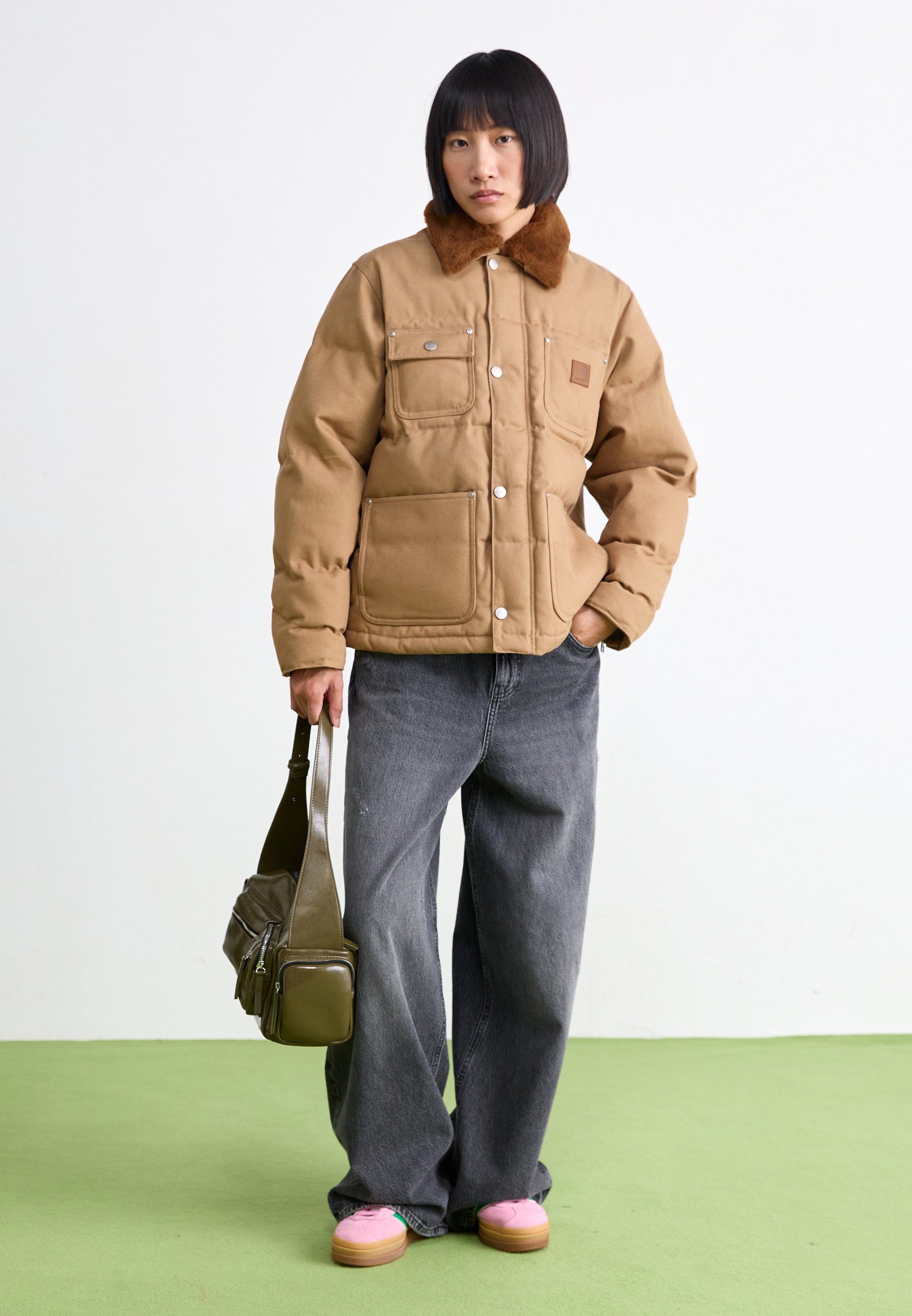 Clearance Mentley Carhartt Wip Mentley Jacket Dark Navy Carhartt