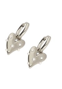 My Jewellery SMALL WITH HEART AND PEARLS - Orecchini - silver coloured