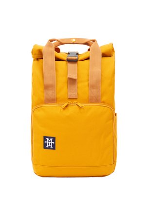 MINI ROLL-TOP DAYPACK - Tagesrucksack - mustard