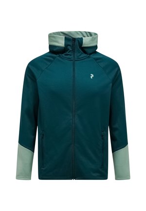 M RIDER ESSENTIALS HOOD - Fleecejas - ponderosa pine