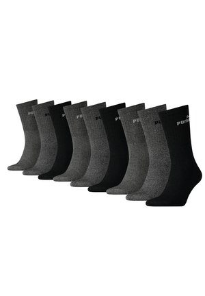 9 PACK UNISEX - Socken - anthracite   grey