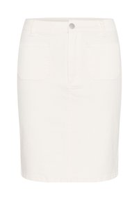 KAKARLA TWILL - Denim skirt - chalk