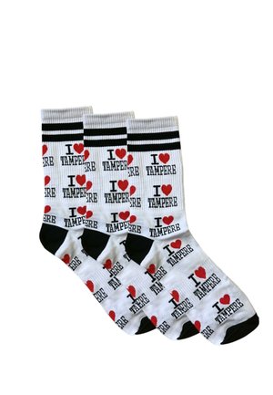 3 PACK I LOVE TAMPERE  - Sukat - white
