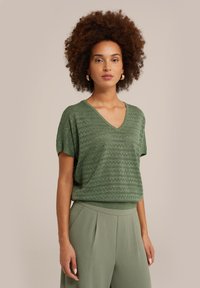 WE Fashion Trui - green