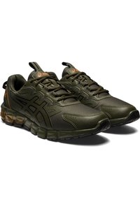 ASICS GEL-QUANTUM 90 3 - Silniční běžecké boty - olive canvas black
