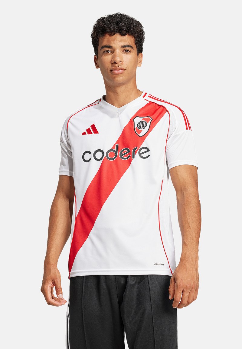 adidas Performance REPLICAS - NATIONAL RIVER PLATE - Fußball-Trikot - weissrot