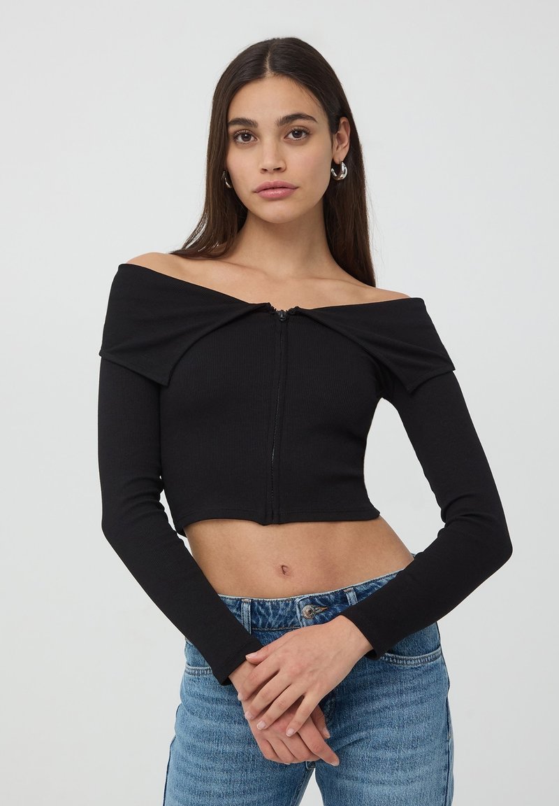 Terranova SCOLLO SAILOR - Cardigan - nero