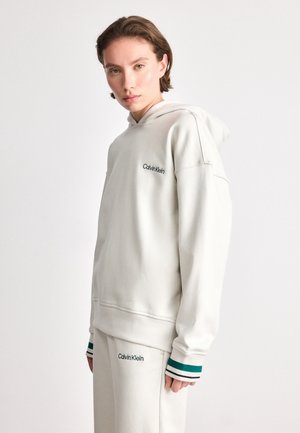 HOODIE WITH GRAPHIC - Pulover s kapuco - chalk