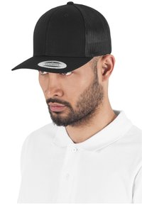 Flexfit RETRO TRUCKER - Șapcă - black