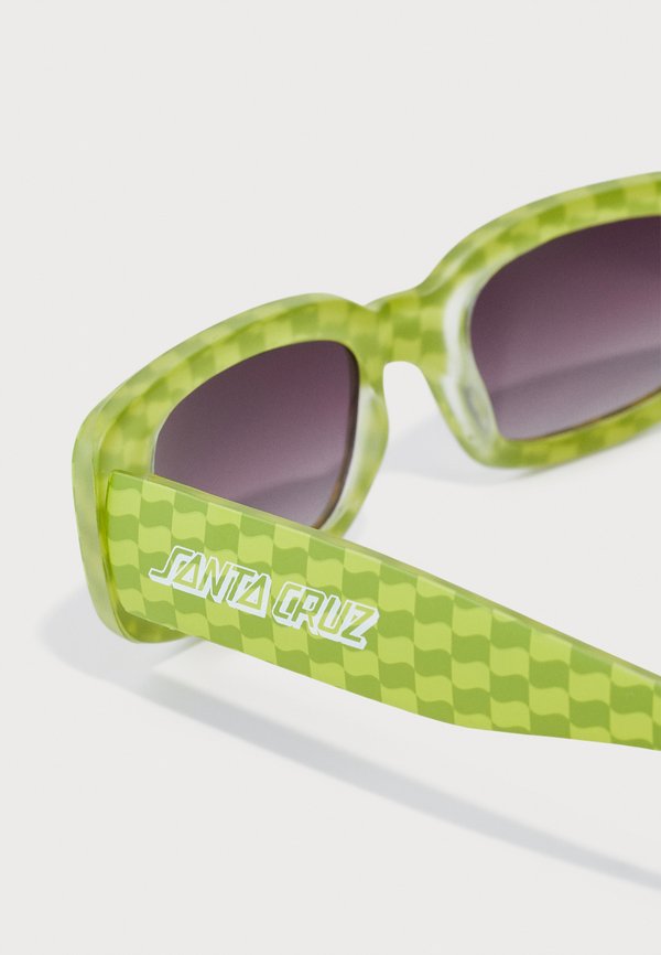 CHECK SUNGLASSES UNISEX - Sunglasses - chartreuse2