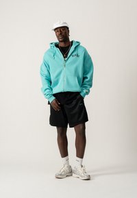 BLKVIS LOGO ZIP UNISEX - Jaka ar rāvējslēdzēju - blue turquoise