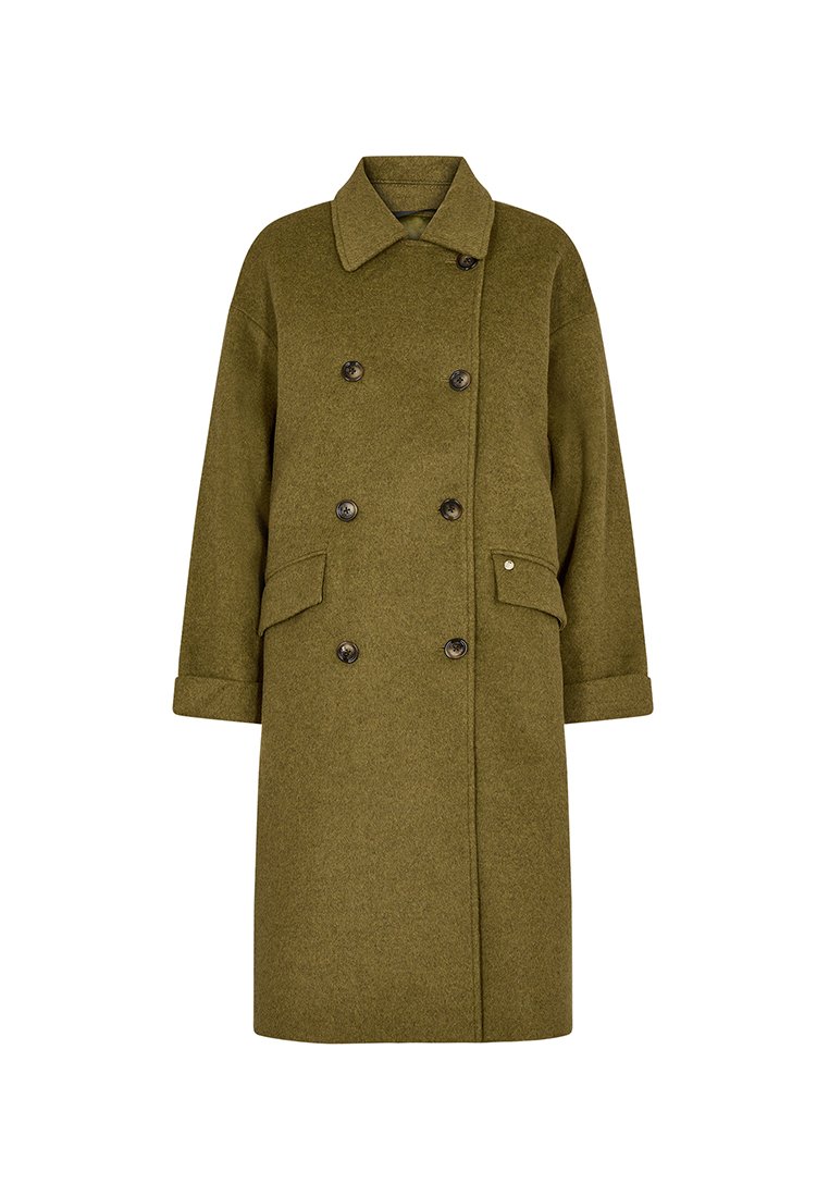 MOS MOSH Mantel donkergroen