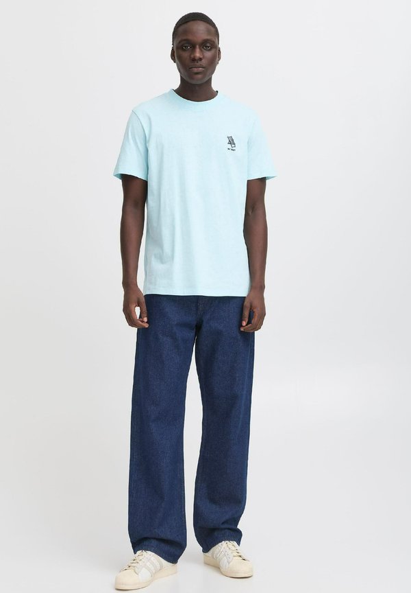 BHJEPPE - Print T-shirt - iced aqua2
