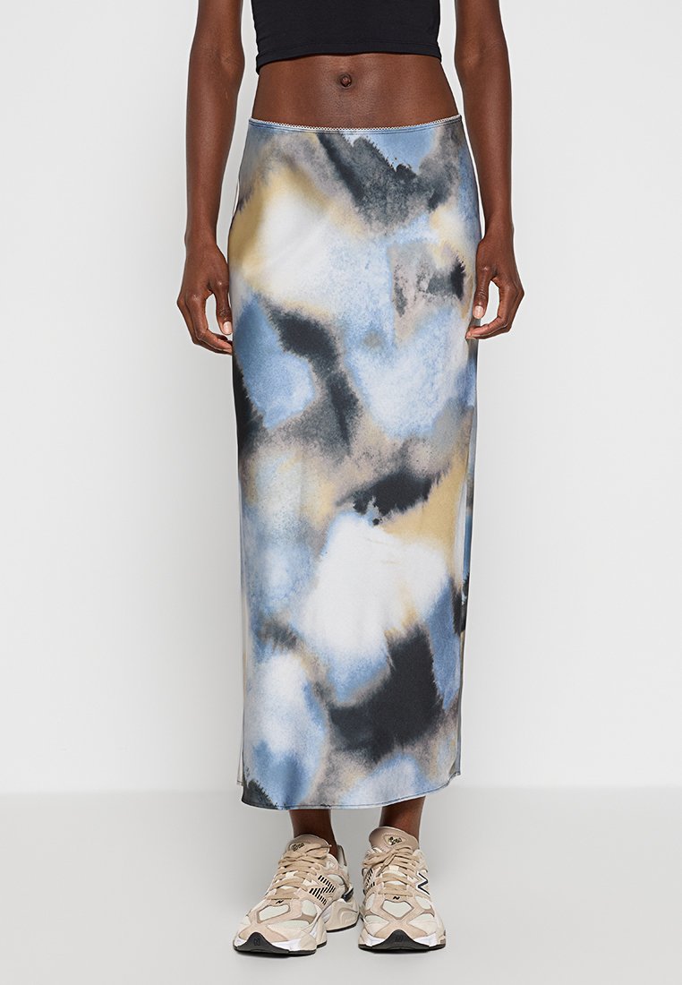 Samsøe Samsøe Maxirok meerkleurig