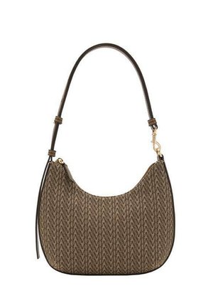 WITH PRINTED LOGO - Sac à main - brown