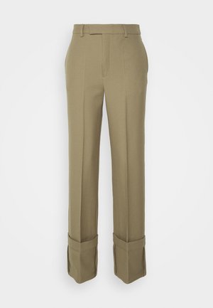BITE Studios TAILORED FOLD UP TROUSER - Pantalon classique - green