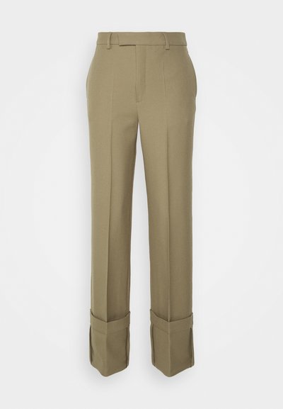 BITE Studios TAILORED FOLD UP TROUSER - Παντελόνι - green