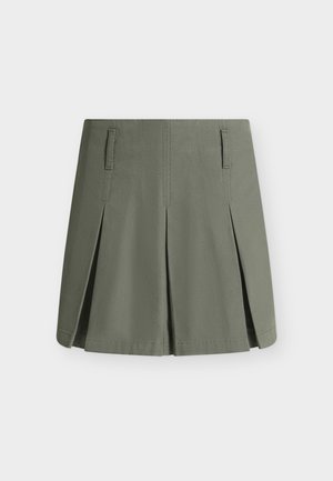 Calvin Klein Jeans, MINI SKIRT - Jupe trapèze - dusty olive