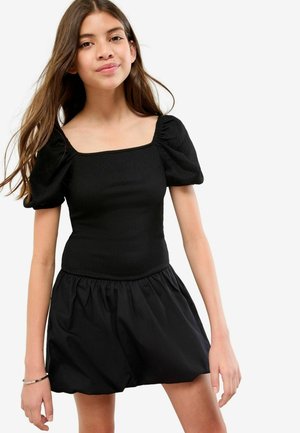 Jerseykleid - black