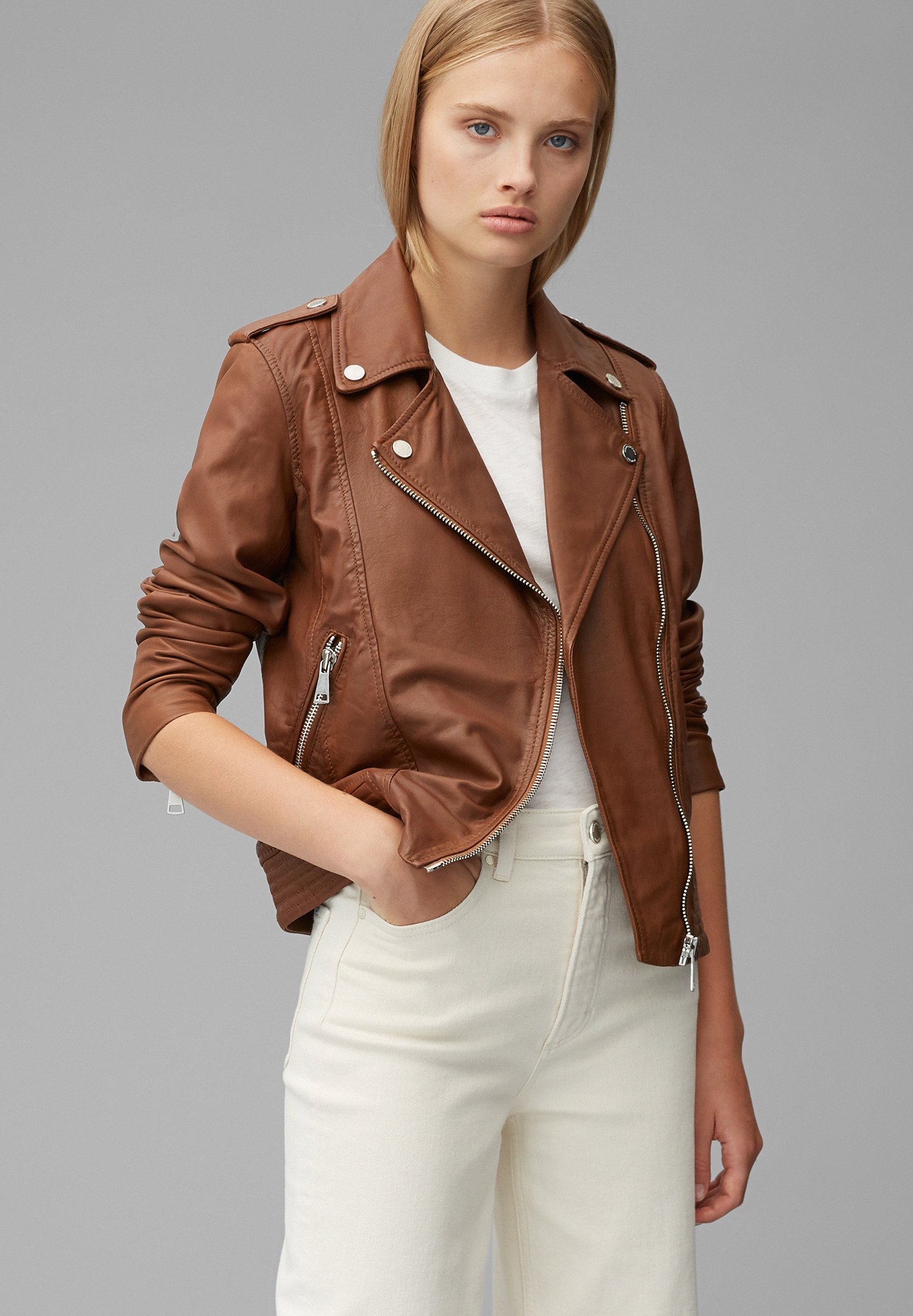 marco polo leather jacket