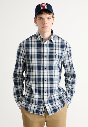 CHECK SHIRT - Shirt - dark night navy