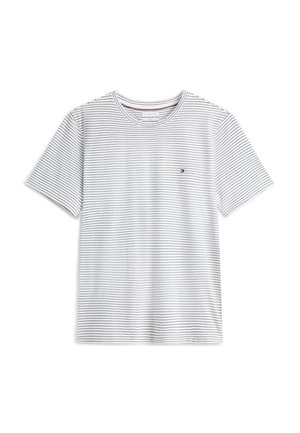Tommy Hilfiger, SEASONAL FIT TEE CORE ESSENTIALS - T-Shirt print - ecru/desert sky